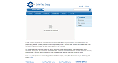 Desktop Screenshot of cointech-group.com