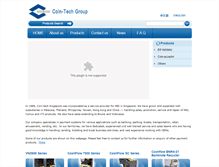 Tablet Screenshot of cointech-group.com